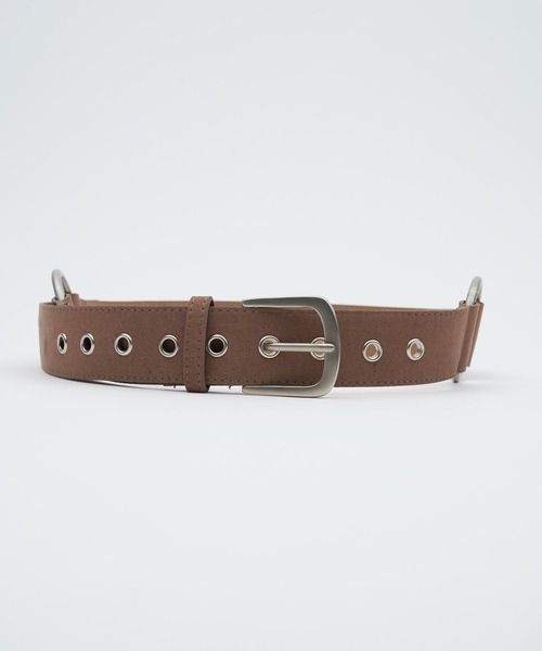 SOEMIN(ソミン)の「W circle belt/ダブルサークルベルト(ベルト・レディース・ブラック/ブラウン・FREE)」の12枚目の写真