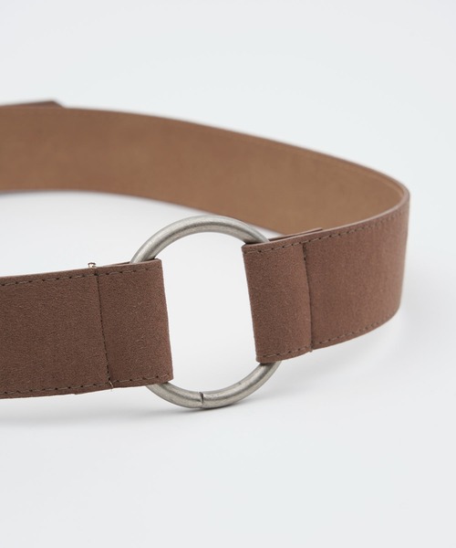 SOEMIN(ソミン)の「W circle belt/ダブルサークルベルト(ベルト・レディース・ブラック/ブラウン・FREE)」の14枚目の写真
