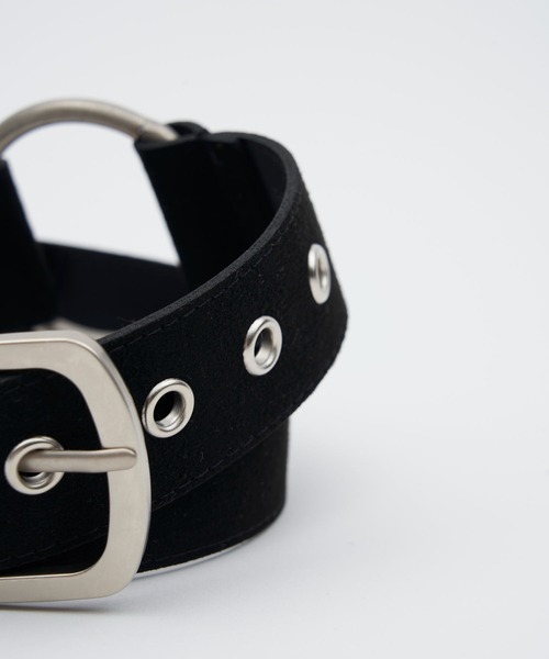 SOEMIN(ソミン)の「W circle belt/ダブルサークルベルト(ベルト・レディース・ブラック/ブラウン・FREE)」の9枚目の写真