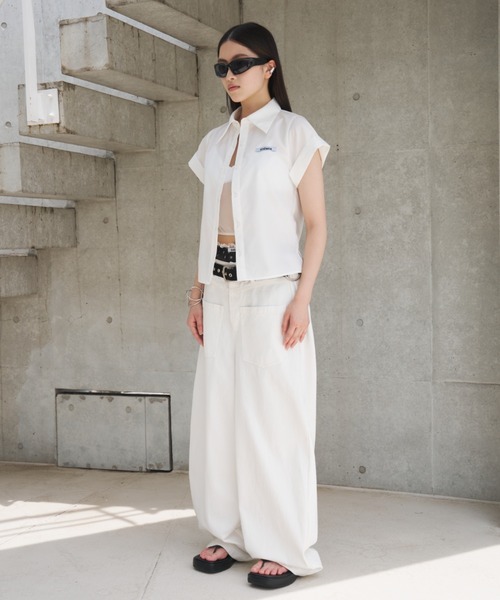SOEMIN(ソミン)の「W circle belt/ダブルサークルベルト(ベルト・レディース・ブラック/ブラウン・FREE)」の17枚目の写真