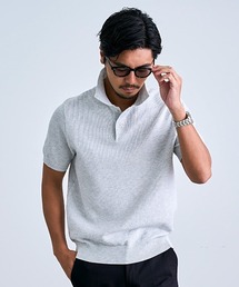 BENUSTA（ベヌスタ）の「『BENUSTA/ベヌスタ』ソフト半袖ポロシャツ【GC】（Tシャツ/カットソー）」