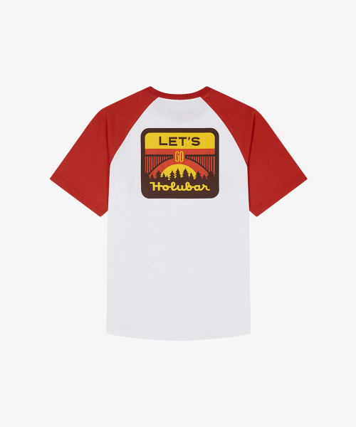HOLUBAR(ホルバー)の「Raglan Graphic T Shirt Red(Tシャツ/カットソー・メンズ・その他・SMALL/MEDIUM/LARGE/X-LARGE)」の2枚目の写真