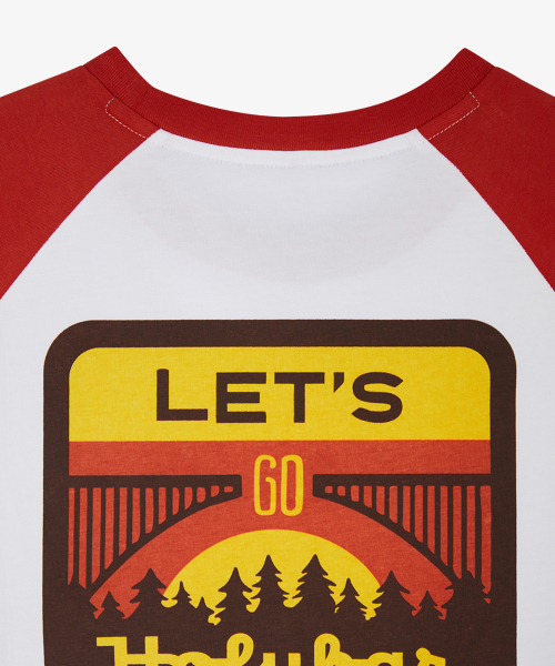 HOLUBAR(ホルバー)の「Raglan Graphic T Shirt Red(Tシャツ/カットソー・メンズ・その他・SMALL/MEDIUM/LARGE/X-LARGE)」の4枚目の写真