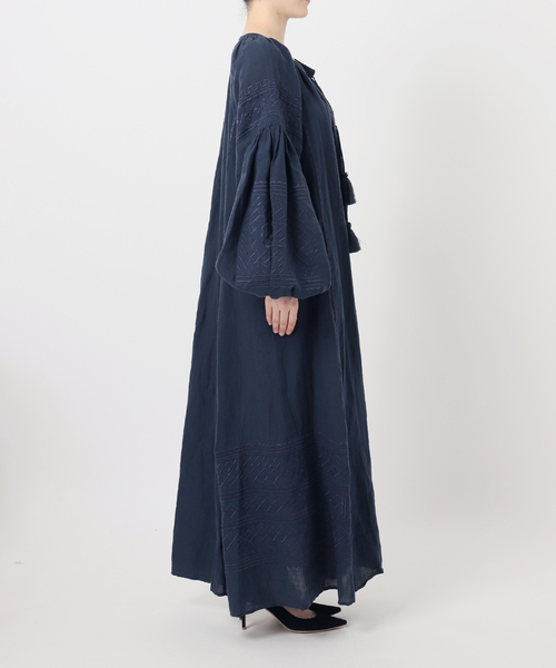 Deuxieme Classe(ドゥーズィエムクラス)の「Muscari DRESS(ワンピース・レディース・ネイビー・FREE)」の14枚目の写真