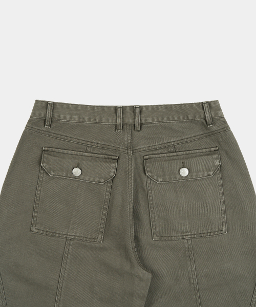EXCONTAINER(エックスコンテナ)の「ヴィンテージダイダーカゴパンツ (カーキ)(その他パンツ・メンズ・その他・LARGE/SMALL/X-LARGE/MEDIUM)」の8枚目の写真