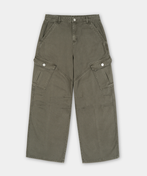 EXCONTAINER(エックスコンテナ)の「ヴィンテージダイダーカゴパンツ (カーキ)(その他パンツ・メンズ・その他・LARGE/SMALL/X-LARGE/MEDIUM)」の10枚目の写真