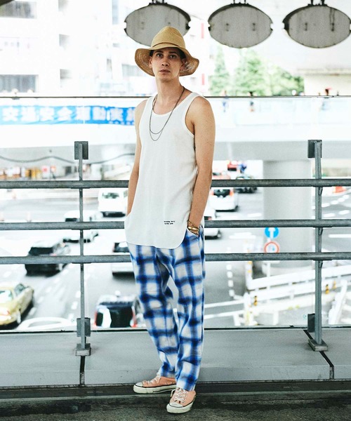 CHORD NUMBER EIGHT（コードナンバーエイト）の「TANK TOP LONG THERMAL（タンクトップ・メンズ・グレー/ブラック/ホワイト・MEDIUM/FREE/SMALL/LARGE/X-SMALL）」の9枚目の写真