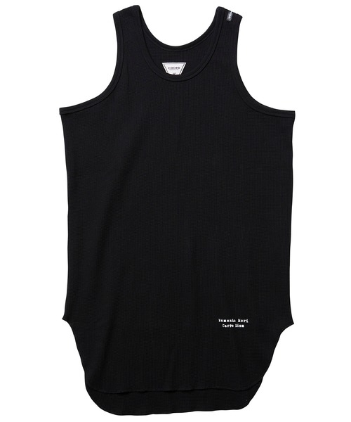 CHORD NUMBER EIGHT（コードナンバーエイト）の「TANK TOP LONG THERMAL（タンクトップ・メンズ・グレー/ブラック/ホワイト・MEDIUM/FREE/SMALL/LARGE/X-SMALL）」の17枚目の写真