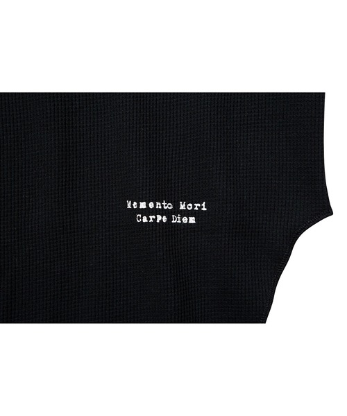 CHORD NUMBER EIGHT（コードナンバーエイト）の「TANK TOP LONG THERMAL（タンクトップ・メンズ・グレー/ブラック/ホワイト・MEDIUM/FREE/SMALL/LARGE/X-SMALL）」の19枚目の写真