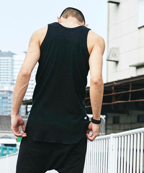 CHORD NUMBER EIGHT（コードナンバーエイト）の「TANK TOP LONG THERMAL（タンクトップ・メンズ・グレー/ブラック/ホワイト・MEDIUM/FREE/SMALL/LARGE/X-SMALL）」の21枚目の写真