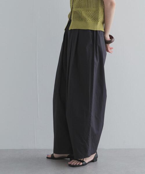 URBAN RESEARCH DOORS(アーバンリサーチドアーズ)の「ギャザーボリュームパンツ(その他パンツ・レディース・ホワイト系その他/ベージュ系その他/スミクロ・FREE)」の5枚目の写真