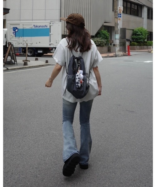 JUMELLE(ジュメロ)の「ストレッチフレアデニム(デニムパンツ・レディース・ブルー・LARGE/MEDIUM/SMALL)」の7枚目の写真