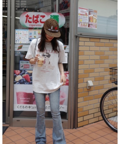 JUMELLE(ジュメロ)の「ストレッチフレアデニム(デニムパンツ・レディース・ブルー・LARGE/MEDIUM/SMALL)」の21枚目の写真