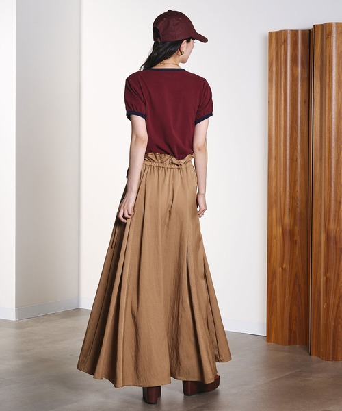 ROSE BUD(ローズバッド)の「RAGLAN PIPING TEE(Tシャツ/カットソー・レディース・ブラウン/ライトイエロー・ONE SIZE)」の20枚目の写真