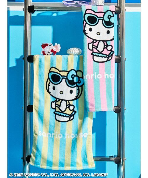 SUMMER BEACH CLUB】ビーチフェイスタオル（タオル）｜sanrio house