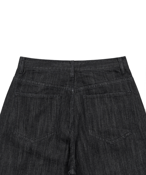 PEPLEE(ペプリー)の「Button Raw Denim Pants (Raw Black)(デニムパンツ・レディース・その他・SMALL/MEDIUM/LARGE)」の2枚目の写真