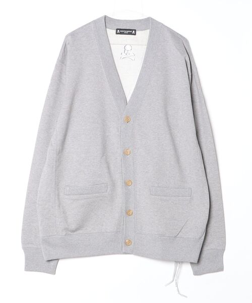 mastermind JAPAN(マスターマインド)の「EMBROIDERED CARDIGAN(カーディガン/ボレロ・メンズ・グレー系その他/ホワイト/ブラック・XL)」の3枚目の写真
