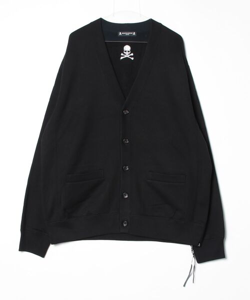 mastermind JAPAN(マスターマインド)の「EMBROIDERED CARDIGAN(カーディガン/ボレロ・メンズ・グレー系その他/ホワイト/ブラック・XL)」の2枚目の写真