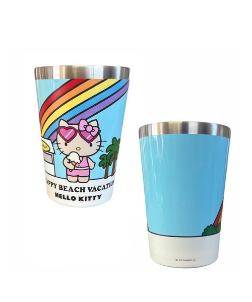 日焼けキティKITTY STAINLESS TUMBLER（グラス/マグカップ/タンブラー