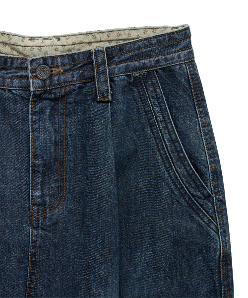 DANDEL(ダンデル)の「DD four-stitch denim pants (INDIGO)(デニムパンツ・レディース・その他・1/2)」の3枚目の写真