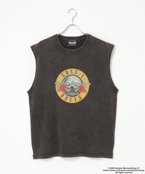 VENCEEXCHANGE（ヴァンスエクスチェンジ）の「「Guns N' Roses ガンズ・アンド・ローゼズ 」ノースリＴ バンドT（タンクトップ・メンズ・ホワイト/ブラック・L/M/LL）」の11枚目の写真
