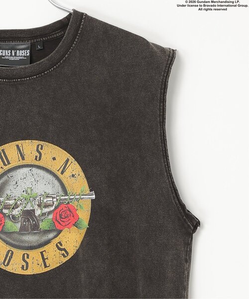 VENCEEXCHANGE（ヴァンスエクスチェンジ）の「「Guns N' Roses ガンズ・アンド・ローゼズ 」ノースリＴ バンドT（タンクトップ・メンズ・ホワイト/ブラック・L/M/LL）」の13枚目の写真