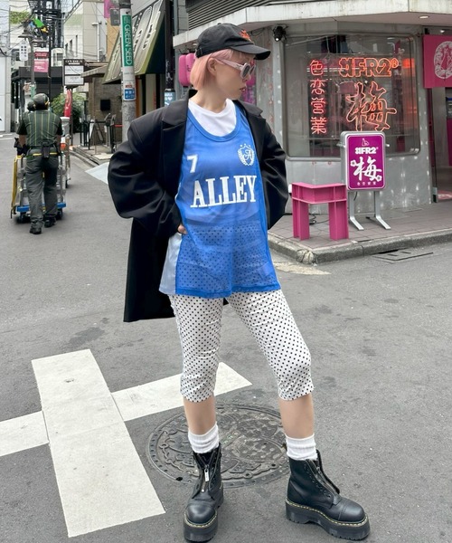 Alley Tokyo(アリートーキョー)の「チームアリーユニフォームBIGタンク(その他トップス・レディース・ピンク/ブルー・FREE)」の10枚目の写真
