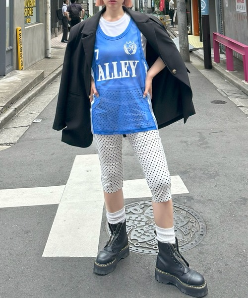 Alley Tokyo(アリートーキョー)の「チームアリーユニフォームBIGタンク(その他トップス・レディース・ピンク/ブルー・FREE)」の8枚目の写真