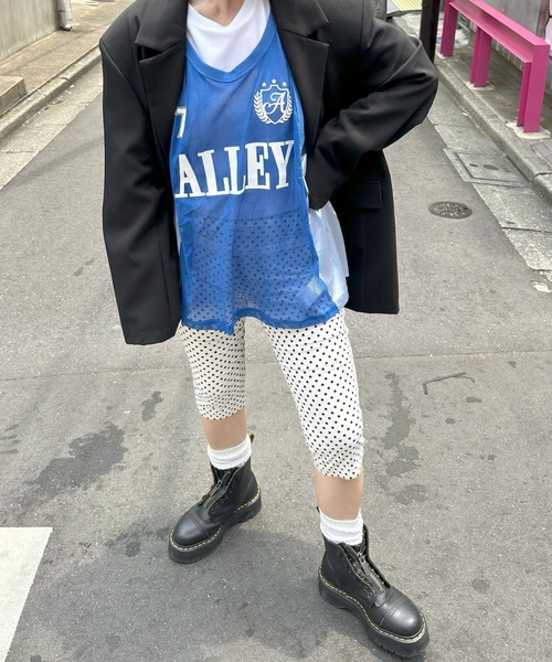 Alley Tokyo(アリートーキョー)の「チームアリーユニフォームBIGタンク(その他トップス・レディース・ピンク/ブルー・FREE)」の4枚目の写真