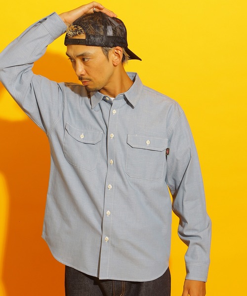 ROTAR(ローター)の「Slab Dungaree Work Shirt(シャツ/ブラウス・メンズ・オフホワイト/サックスブルー/ネイビー・X-LARGE/LARGE/MEDIUM)」の12枚目の写真