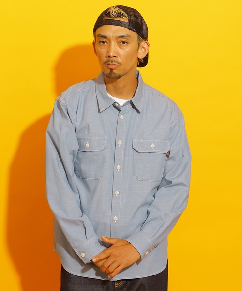 ROTAR(ローター)の「Slab Dungaree Work Shirt(シャツ/ブラウス・メンズ・オフホワイト/サックスブルー/ネイビー・X-LARGE/LARGE/MEDIUM)」の13枚目の写真