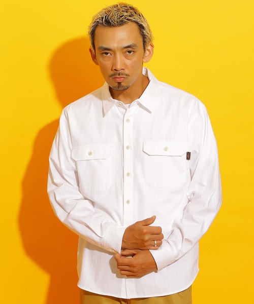 ROTAR(ローター)の「Slab Dungaree Work Shirt(シャツ/ブラウス・メンズ・オフホワイト/サックスブルー/ネイビー・X-LARGE/LARGE/MEDIUM)」の15枚目の写真