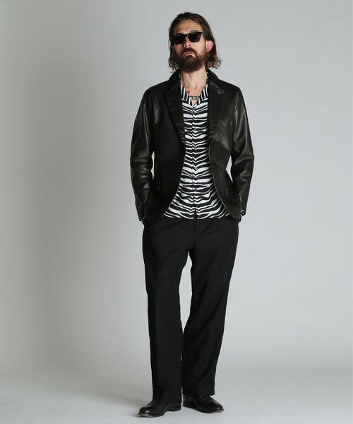 schott（ショット）の「Schott/ショット/LEATHER TAILORED JACKET/レザー テーラード ジャケット（ライダースジャケット・メンズ・ブラック・M/L/XL）」の10枚目の写真