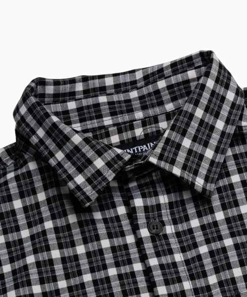 SAINTPAIN（セイントペイン）の「SP クロップヴィンテージチェックシャツアイボリー（シャツ/ブラウス・レディース・その他・MEDIUM/LARGE）」の3枚目の写真