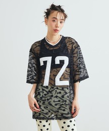NIKE | ナイキ スポーツウェア チル レース ウィメンズ オーバーサイズド ジャージー / Nike Sportswear Chill Lace Women's Oversized Jersey IM8388-010 Black(Tシャツ/カットソー)