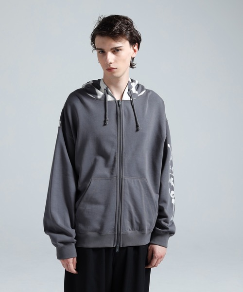 Y-3 CHITO GRAPHIC FRENCH TERRY ZIP HOODIE（パーカー）｜Y-3