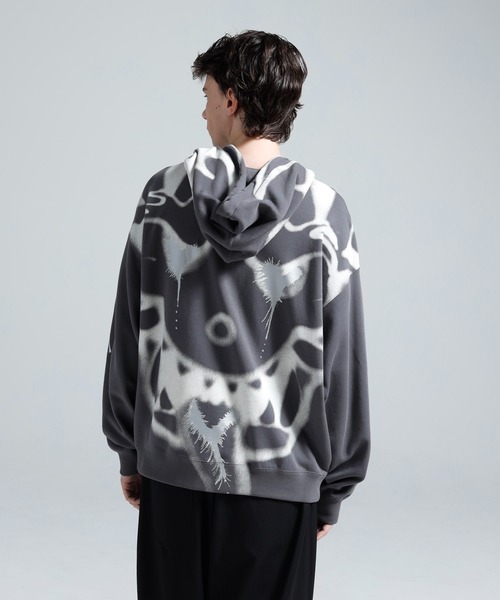 Y-3 CHITO GRAPHIC FRENCH TERRY ZIP HOODIE（パーカー）｜Y-3