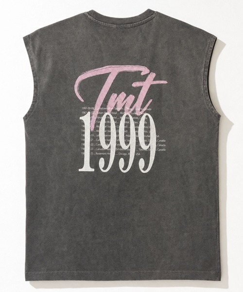 TMT(ティーエムティー)の「DRY COTTON JERSEY SLEEVELESS TEE (90's)(Tシャツ/カットソー・メンズ・ホワイト/ライトグレー・MEDIUM/LARGE/X-LARGE)」の2枚目の写真