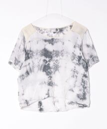 DEVASTEE（ディバステ）の「花柄半袖Tシャツ（Tシャツ/カットソー）」