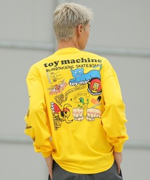 TOY MACHINE/トイマシーン バックプリント ロンT MTMFGLT2