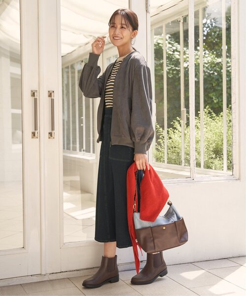 ikka(イッカ)の「GOKU楽 Iラインタイトスカート(スカート・レディース・ベージュ/ダークオリーブ/ブラック/ネイビー・M/L/S)」の21枚目の写真
