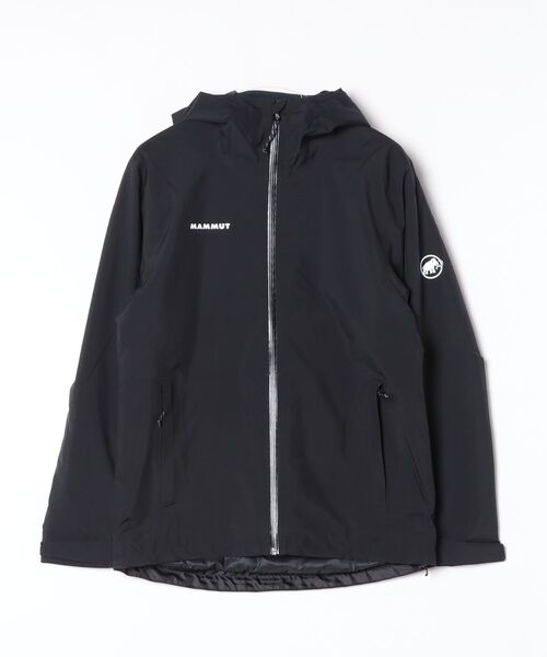 Mammut(マムート)の「リナード ハードシェル サーモ フーデット ジャケット アジアンフィット メン / Linard HS Thermo Hooded Jacket AF Men(ブルゾン・メンズ・ネイビー/ブラック・MEDIUM/LARGE/X-LARGE)」の2枚目の写真