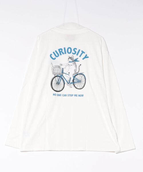CORISCO（コリスコ）の「サイクルアニマル柄ロンTEE(M1)（Tシャツ/カットソー・メンズ・ホワイト系1/キナリ/グレー系1/ブラック系2/ブラック系1/オートミール/ホワイト系2/グレー系2・X-LARGE/LARGE/MEDIUM）」の22枚目の写真