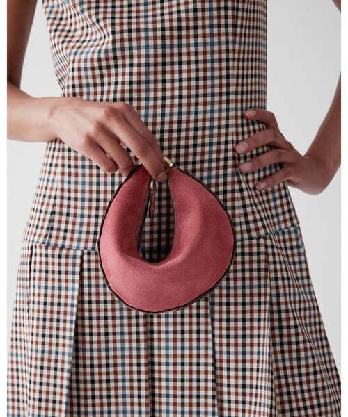 kate spade new york（ケイトスペード ニューヨーク）の「ケーエスデュオ ドット スエード ミニ ショルダーバッグ（ショルダーバッグ・レディース・ピンク・ONESIZE）」の3枚目の写真
