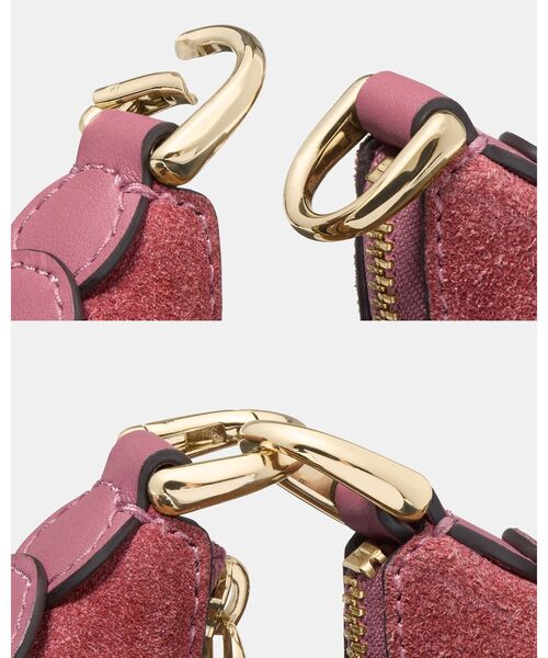 kate spade new york（ケイトスペード ニューヨーク）の「ケーエスデュオ ドット スエード ミニ ショルダーバッグ（ショルダーバッグ・レディース・ピンク・ONESIZE）」の11枚目の写真