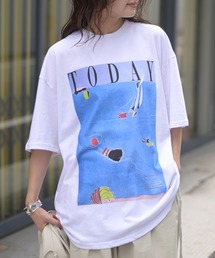 Marient | TODAYアートグラフィックTシャツ(Tシャツ/カットソー)