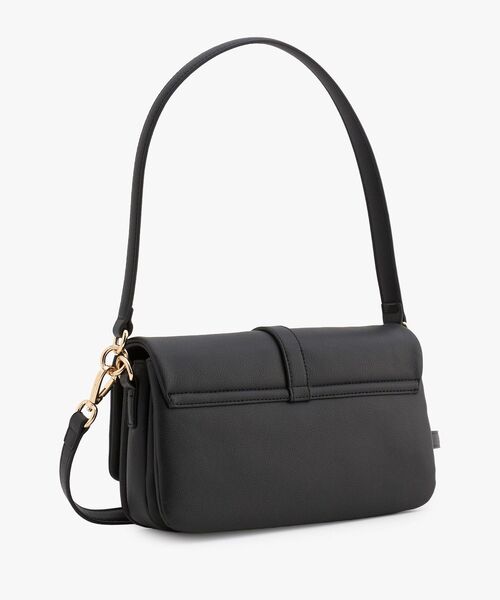 TOMMY HILFIGER（トミーヒルフィガー）の「THモノグラム コンバーチブル クロスボディバッグ（ボディバッグ/ウエストポーチ・レディース・ブラック/グレイッシュベージュ・FREE）」の8枚目の写真