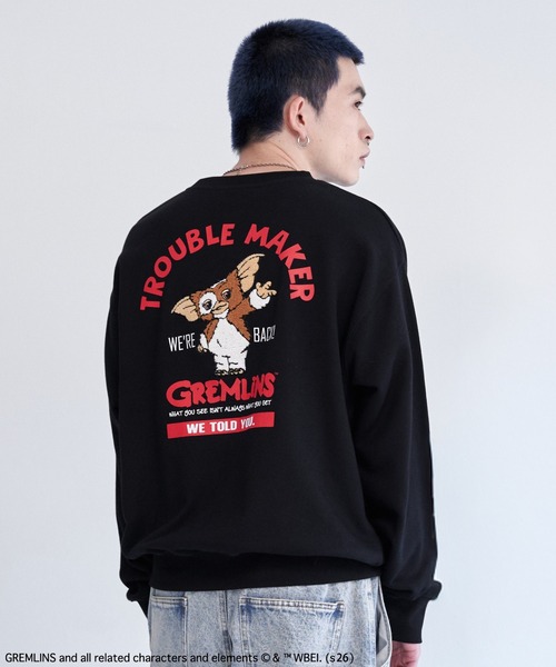 Ha-Li-C STORE(ハリックストア)の「【グレムリン】サガラ刺繍スウェット(スウェット・メンズ・ライトグレー/ブラック/レッド/グリーン・MEDIUM/LARGE/X-LARGE)」の22枚目の写真