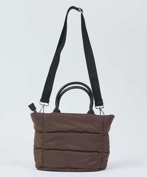 OUTDOOR PRODUCTS(アウトドアプロダクツ)の「【OUTDOOR PRODUCTS / アウトドアプロダクツ】2WAYBonding Tote Bag/ぷっくり(トートバッグ・レディース・カーキ/ブラウン/ブラック・フリー)」の7枚目の写真