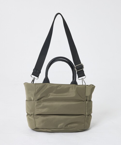 OUTDOOR PRODUCTS(アウトドアプロダクツ)の「【OUTDOOR PRODUCTS / アウトドアプロダクツ】2WAYBonding Tote Bag/ぷっくり(トートバッグ・レディース・カーキ/ブラウン/ブラック・フリー)」の15枚目の写真